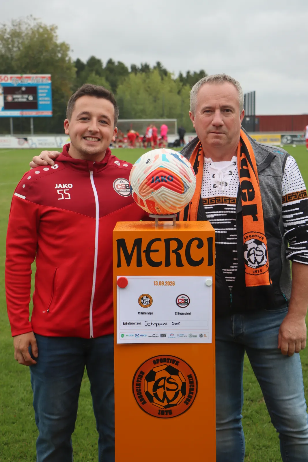 13.09.2026 · Ball: Scheppers Sam – ASW - CS Bourscheid 3-5